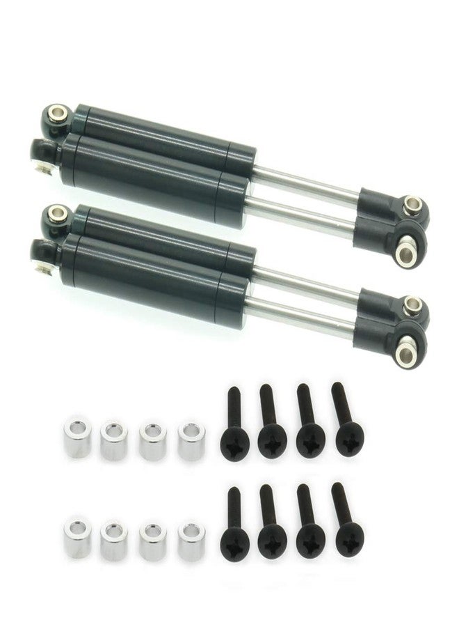 HobbyCrawler 4-Pack Shock Absorber Damper Internal Spring 102mm for 1/10 Crawler Truck HSP HPI AXIAL Tamiya LOSI RC Car Metal Upgraded Parts(Black) - Image 1